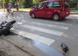 Моторист с опасност за живота след тежка катастрофа в Русе