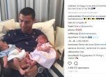 Роналдо показа близнаците Ева и Матео