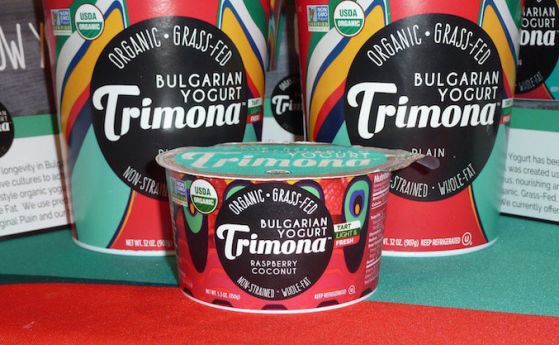 Българското кисело мляко Тримона произвеждано в САЩ получи ново високо