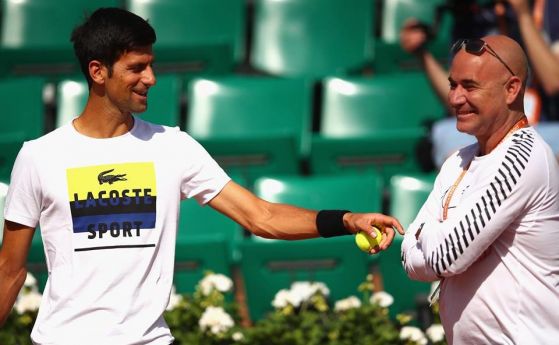 Тенис легендата Андре Агаси е провел личен разговор със сънародника