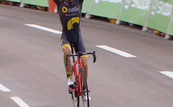 Французинът Лилиан Калмежан от отбора на Direct Energie спечели победата