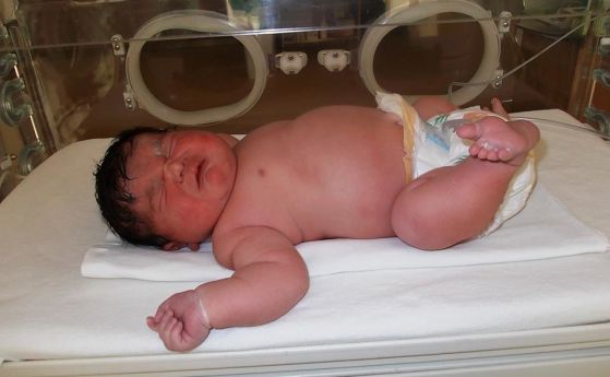 В пловдивската болница Селена се роди бебе с тегло от