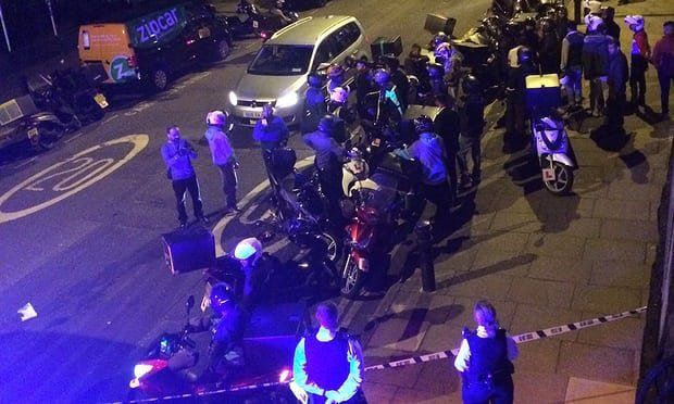 Пет атаки с киселина са извършени в Лондон вчера вечерта. 
Атаките