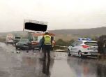 Линейка и автомобил се сблъскаха на магистрала "Тракия"