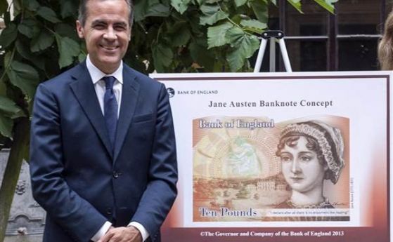 Джейн Остин ще краси новата банкнота от £10