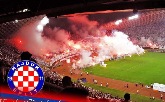 УЕФА удари жестоко Хайдук заради "Убий сърбина"