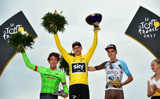 Крис Фрум спечели четвърта титла на Тур дьо Франс но