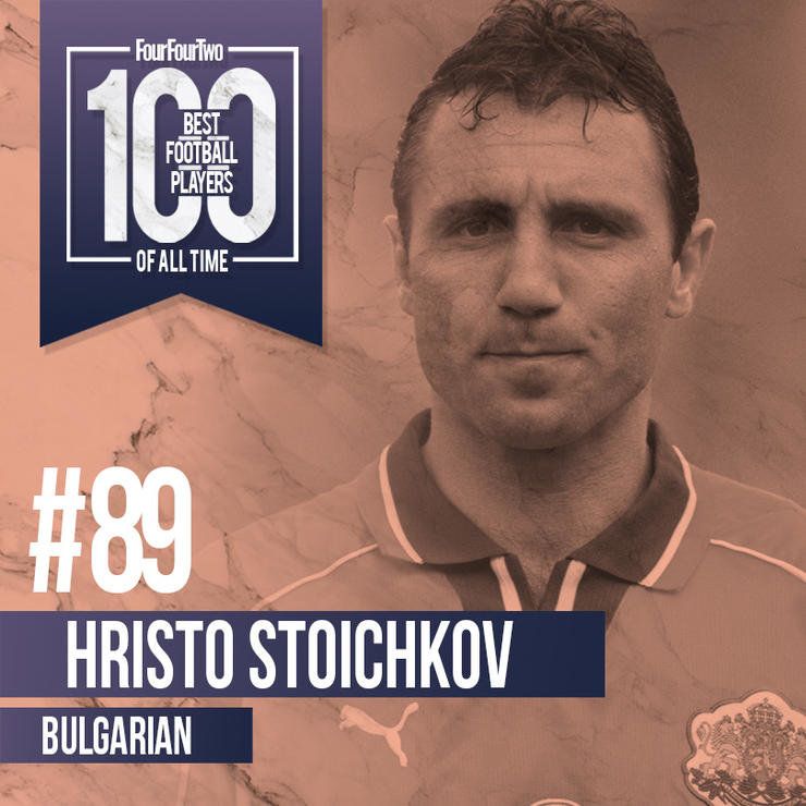 Христо Стоичков е под 89 в класацията на най-великите футболисти