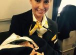 Бебето, което се роди на борда на самолет, ще е гражданин на Пазарджик