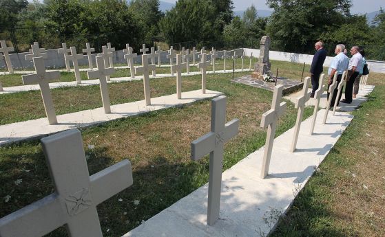 Главчев се поклони пред българското военно гробище край Битоля