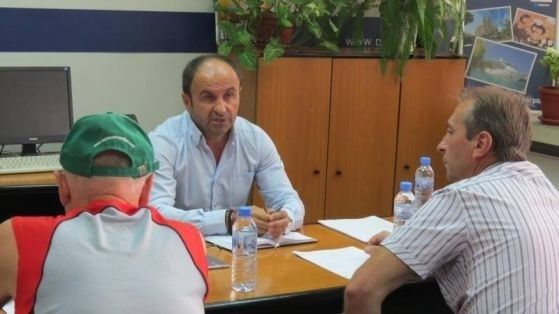 Областният председател на Българския футболен съюз в Монтана Ангел Стоянов