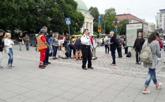 Ден след атентата в Испания мъж извърши нападение във Финландия