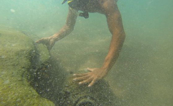 Спасител е открил морска мина на 30 метра в морето