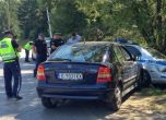 Кола удари патрулка в София