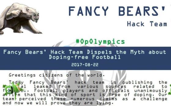 Руската хакерска дружина Fancy bears разкри нови документи за потреба
