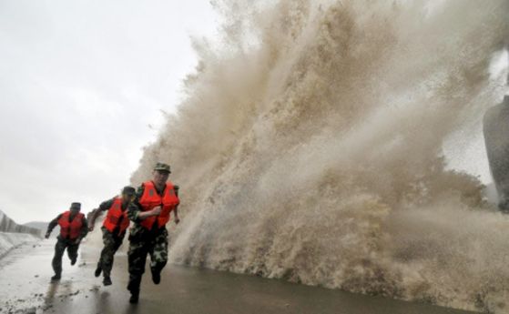 Тропическа буря наближава Китай