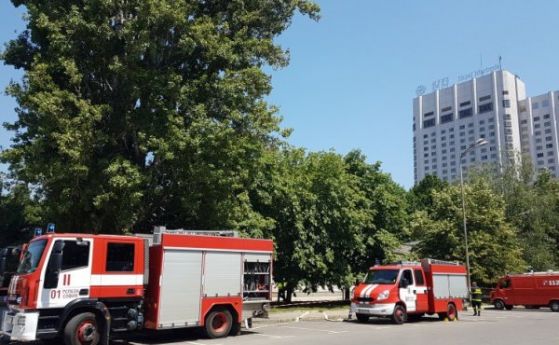 Пожар е избухнал в заведение в столичния хотел Маринела В