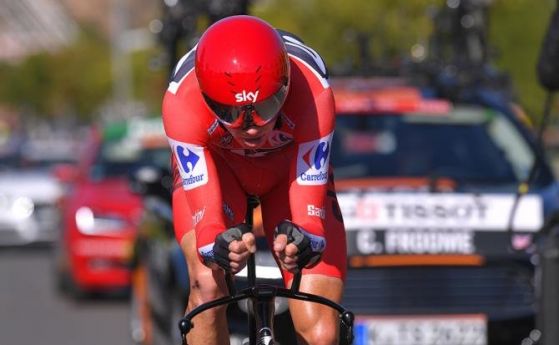 Крис Фрум Team Sky увеличи преднината си на Вуелтата с