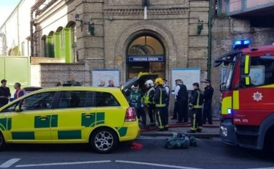Взривът в Лондон е терористичен акт (видео и снимки)
