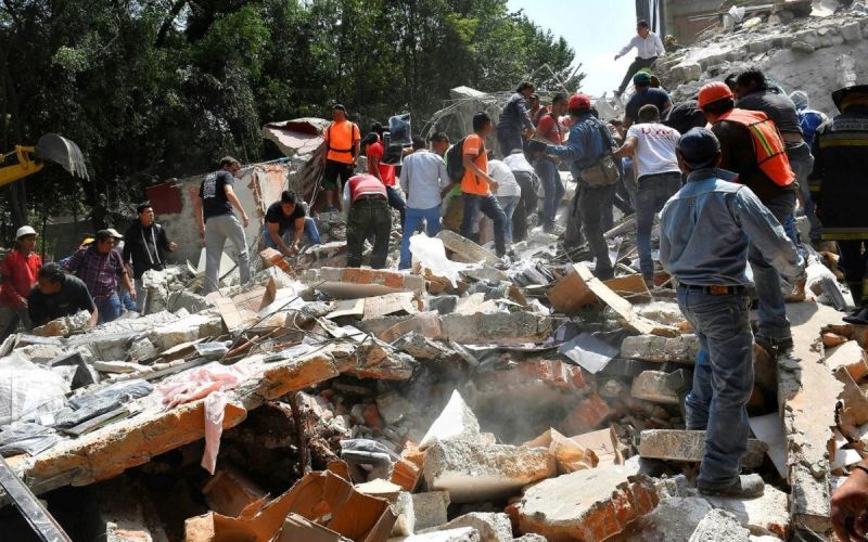Силно земетресение разтърси Мексико, най-малко 42 души са загинали, съобщава Би