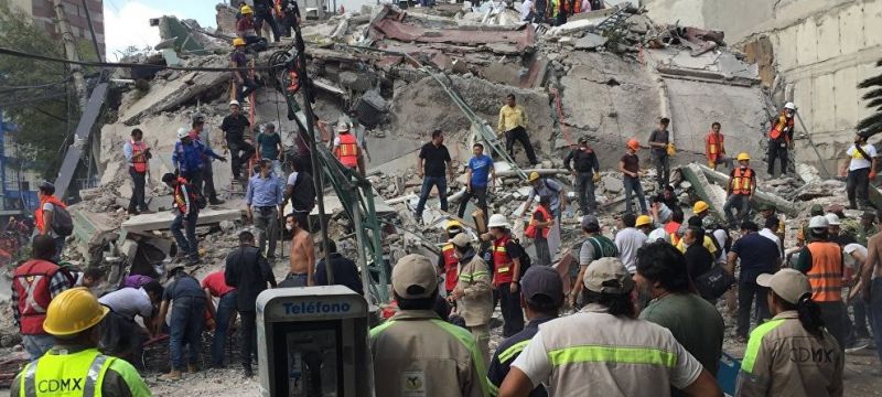 Земетресението, което вчера разлюля Мексико с магнитуд 7.1 по Рихтер,