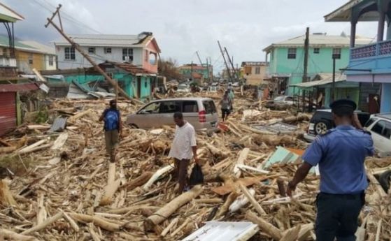 15 загинали на Доминика след урагана Мария