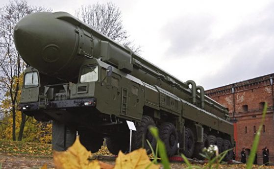 Русия извърши тест на междуконтинентална балистична ракета РС 12М Топол   Тестът беше