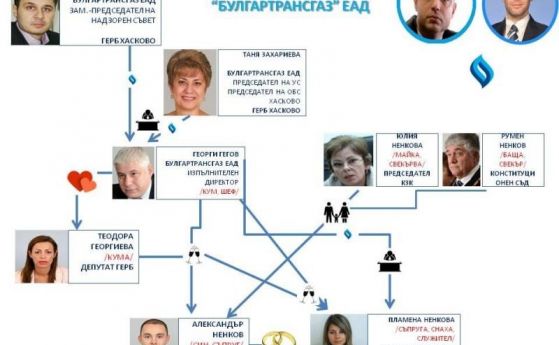 Съпругата на депутата от ГЕРБ Алекнсандър Ненков Пламена напуска