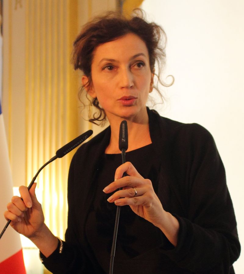 Кандидатката на Франция Одре Азуле беше избрана тази вечер за
