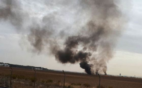 Испански изтребител F 18 се разби в база Торехон де Ардос