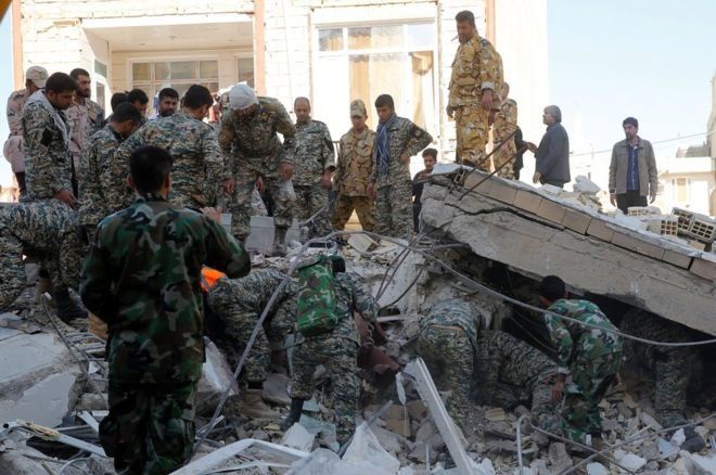 Жертвите на земетресението в Иран на границата с Ирак станаха