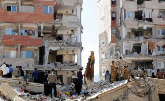 Най-малко 530 са вече загиналите при земетресението в Иран и Ирак