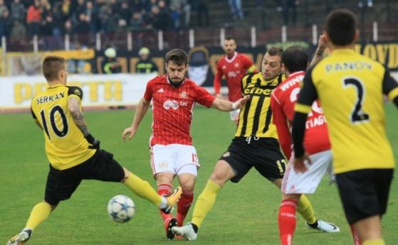 ЦСКА и Ботев Пловдив направиха равенство 1 1 в дербито от