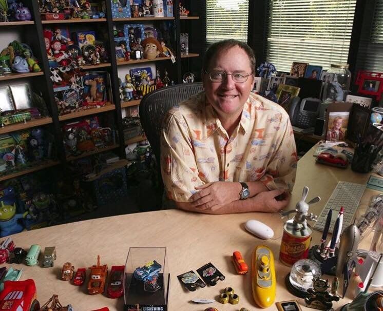 Шефът на Pixar Джон Ласитър, едно от най-големите имена в