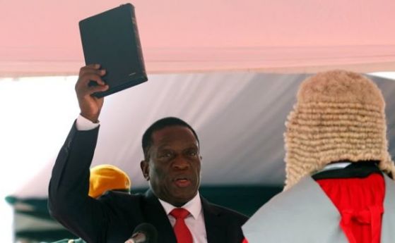 Емерсон Мнангагва положи клетва като президент на Зимбабве То наследи