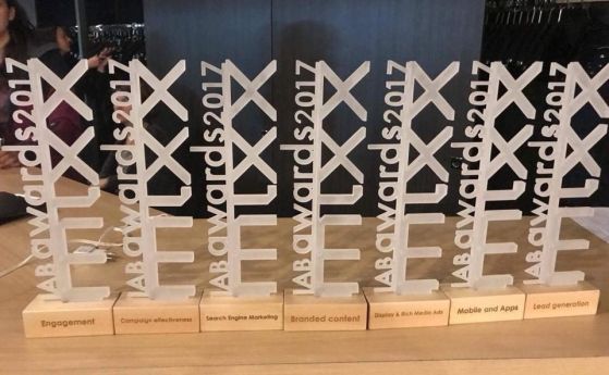 DDB Sofia със 7 златни отличия в IAB Mixx Awards 2017