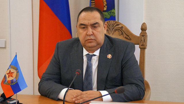 Лидерът на самопровъзгласилата се Луганска народна република Игор Плотницки подаде