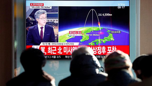 Кремъл осъди изстрелването на балистична ракета от Северна Корея и