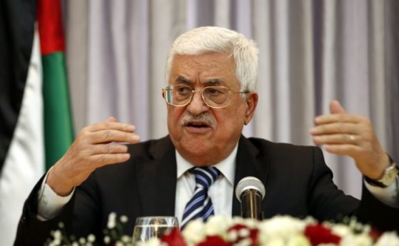 Палестинският президент Махмуд Абас е отказал да приеме вицепрезидента на