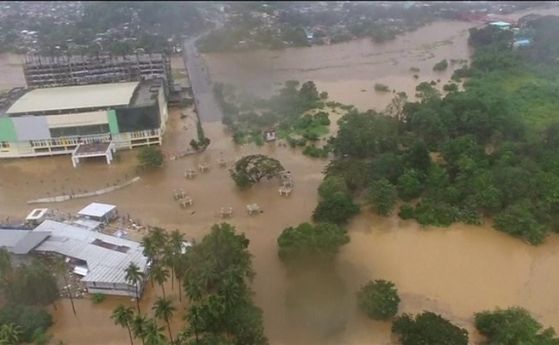 Тайфунът 'Тембин' навлезе във Виетнам, очакват наводнения и свлачища