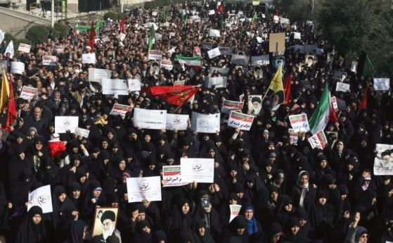 200 протестиращи в Иран са били арестувани съобщиха властите в