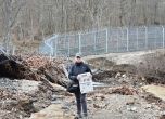 Йончева показа нов пропаднал участък от оградата по границата с Турция