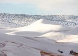 Сняг заваля в Сахара за втора поредна година (галерия)