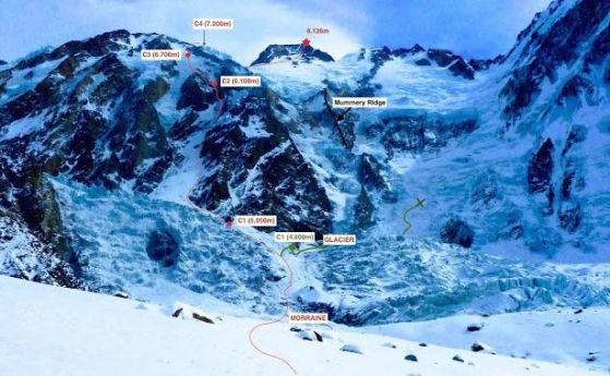 Безпрецедентната акция на връх Нанга Парбат завърши с един спасен и един изгубен живот