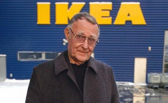 Почина основателят на IKEA