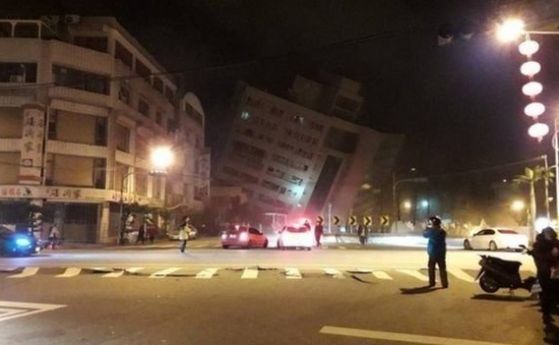 Още едно силно земетресение разтърси Тайван