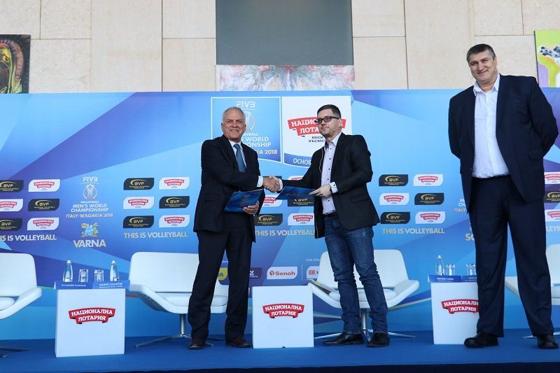 Национална лотария стана основен спонсор на Българската федерация по волейбол