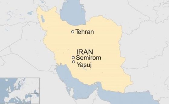 Самолет с 65 души на борда се разби в Иран, всички са мъртви (обновена)