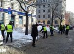 ЦГМ чисти яко места за платено паркиране в София (снимки)