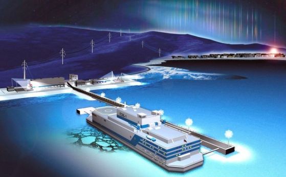 Росатом планира да пусне първата в света плаваща атомна топлоелектрическа